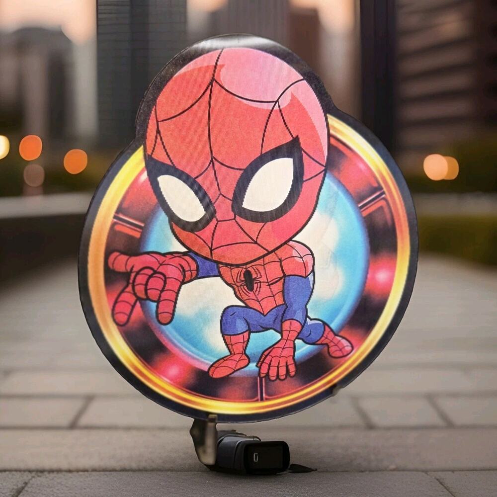 Marvel Spiderman 3D Motion Lenticular Car Decal Sticker Peeker